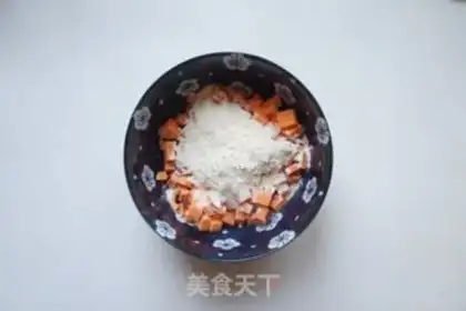 Make Red potato noodle step 1