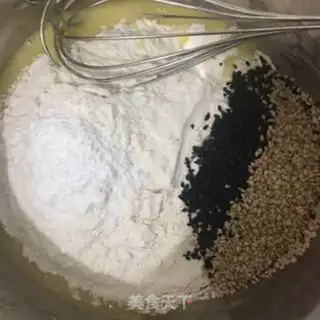 Make Sesame cookies step 4