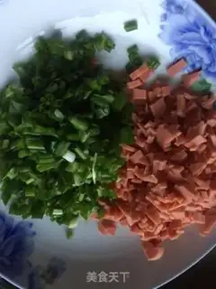 Make Egg rolls step 1