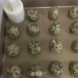 Make Sesame cookies step 7