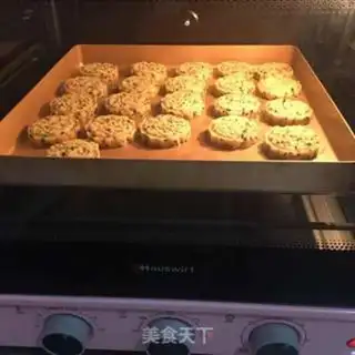 Make Sesame cookies step 9