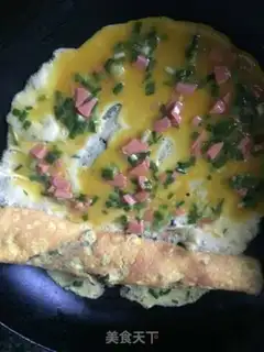 Make Egg rolls step 4
