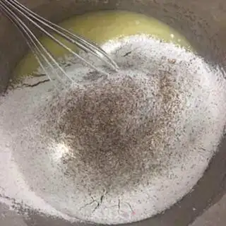 Make Peach pecan step 4