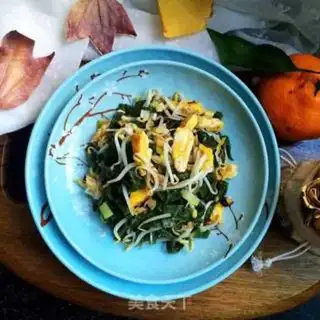 Make Egg-cutter spinach step 8