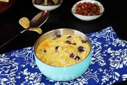 Make Red-tree pumpkin porridge step 5