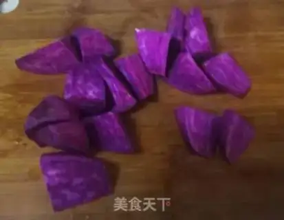 Make Black and sesame potatoes step 2