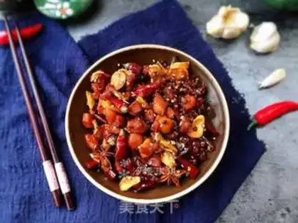 Make Spicy chicken step 11