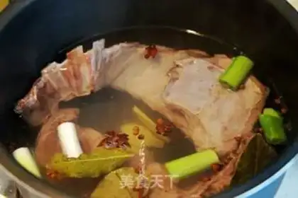 Make Lamb chop soup step 3