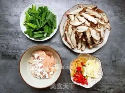 Make Fries, fried chicken step 1