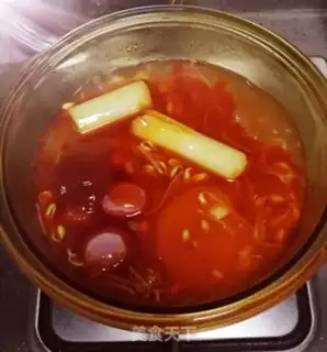 Make Sour soup and lamb step 2