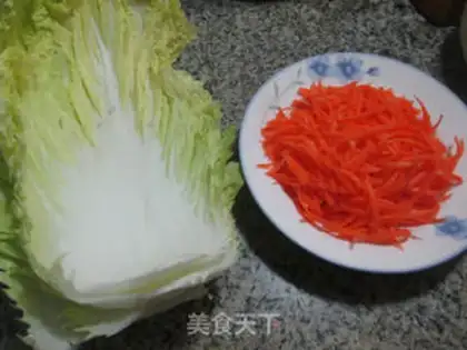 Make Carrot and cabbage step 0