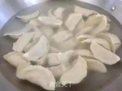 Make Porridge pork dumplings step 8