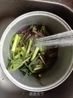 Make Clear the red cabbage step 1