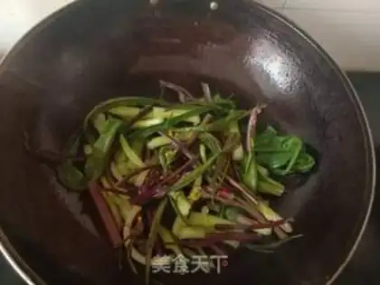 Make Clear the red cabbage step 2