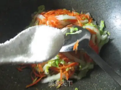 Make Carrot and cabbage step 7