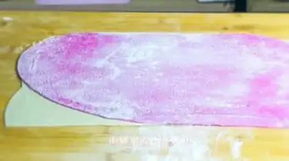 Make Flamingo cat ears step 4