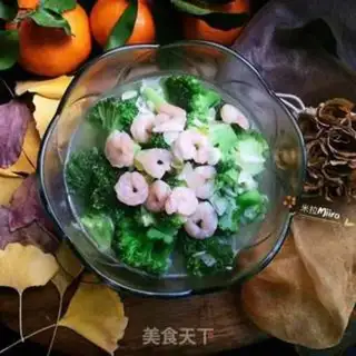 Make Cracking the broccoli shrimp step 8