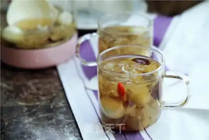 Make Silver ear soup for quail eggs step 7