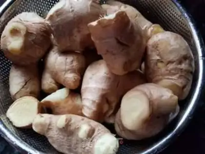 Make Homemade ginger and ginger step 1