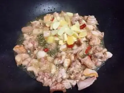 Make Red rice congee step 3