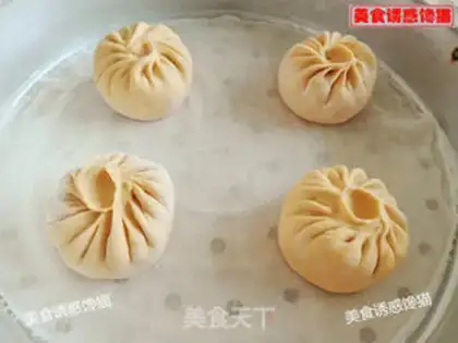 Make Pumpkin taco bun step 5