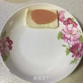 Make Flower tofu step 3