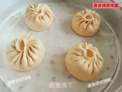 Make Pumpkin taco bun step 6