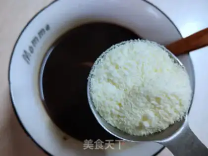Make Coffee and cream step 3