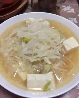 Make The radish tofu soup step 5