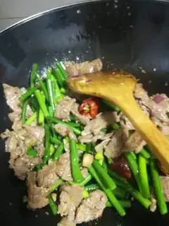Make Beef garlic step 4