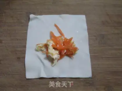 Make Carrot ducks step 8
