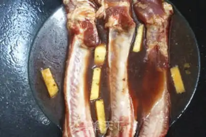 Make Tin paper roasted ribs step 0