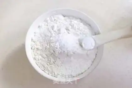 Make Peach cookies step 1