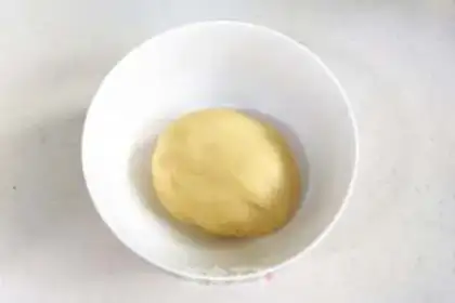 Make Peach cookies step 7