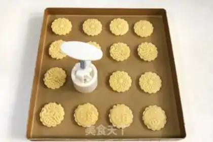 Make Peach cookies step 9