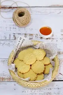 Make Peach cookies step 13