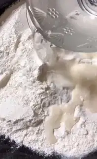 Make Gold haircake step 1