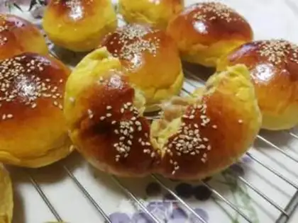 Make Cheese pine bun step 10