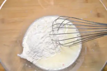Make A tampon cake step 2