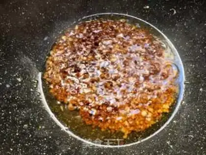 Make Garlic fan steamed shrimp step 5