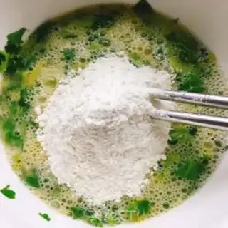 Make Celery omelet step 3