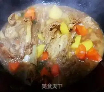 Make Red lamb chops step 9