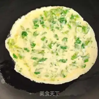 Make Celery omelet step 5