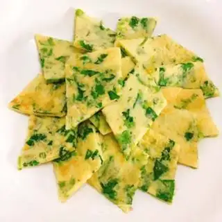 Make Celery omelet step 7