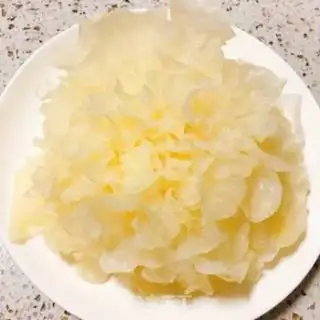 Make Purple potato silver congee step 1