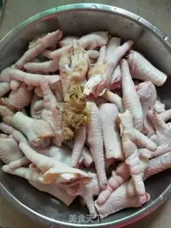 Make Lemon chicken claws step 1