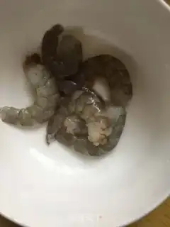Make Shrimp fried eggs step 0