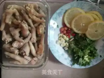 Make Lemon chicken claws step 5