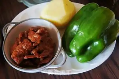 Make A Korean-style seven-colour burrito step 14