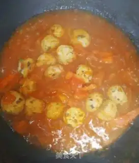 Make Tomato chicken balls step 4